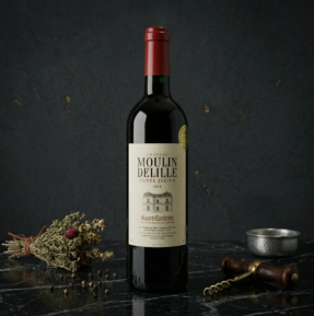 Vin rouge saint estephe 75cl